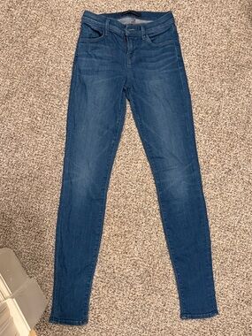 J Brand Mid Blue Skinny Jeans